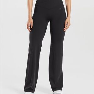 Gymshark Women's Black Flare Pants